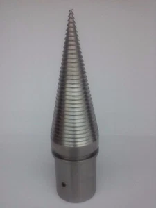 Vis conique pour fendeuse à bois pour moteur électrique Diamètre 80x300x28mm - Bild 1 von 3
