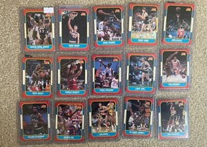 1986-87 Fleer Basketball Complete Set 131/132 No Jordan - Picture 1 of 9