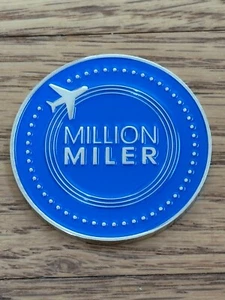 UNITED AIRLINES Million Miler Challenge Coin Medallion Token Mileage Award NIP! - Picture 1 of 2