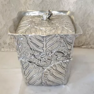 Rare Vintage Arthur Court Aluminum Bunny Collection Ice Bucket With Lid. 1990 - Picture 1 of 12