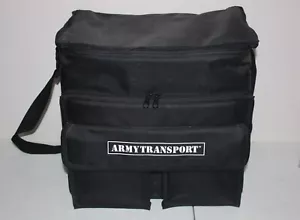 Warhammer 40K Fantasy Sabol Esercito Custodia da Trasporto Borsa Nera - Foto 1 di 7