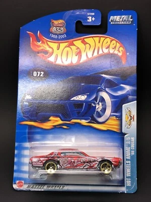 2002 HOT WHEELS 68 COUGAR, Mint! MOC, Mint Card - Image 1 of 3