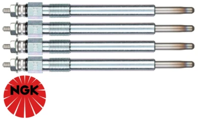 SET OF 4 NGK GLOW PLUGS FOR LAND ROVER 11L 12L 16L 18L 20L TURBO DIESEL 2.5L I4 - Image 1 of 2