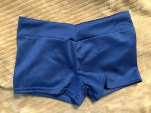 Alleson Fitted Cheer Shorts - Girl Size M - NWOT - Picture 1 of 6