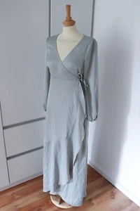 Little Mistress Maternity Abendkleid Wickelkleid 36 Salbei mint - Bild 1 von 6