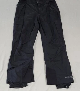 Columbia Titanium Herren XL Reg schwarz Skihose wasserdicht Omni Tech GU - Bild 1 von 6