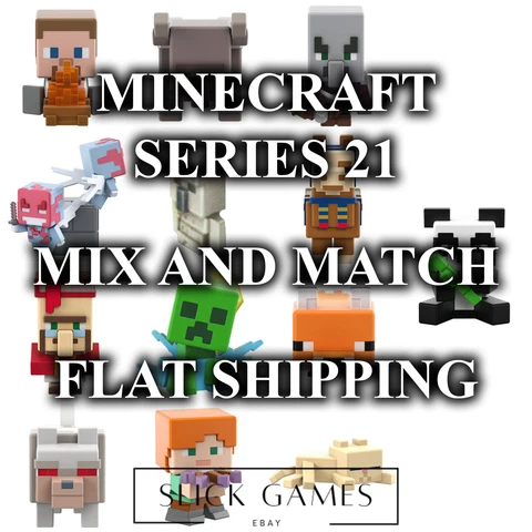 Minecraft Mini Figures Mattel | Series 21 | Village & Pillage  | Choose Figure Cover