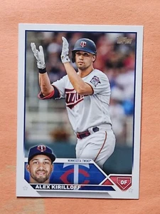 2023 Topps Series 2 Alex Kirilloff ADVANCED STATS #'D 180/300 #415 TWINS - Bild 1 von 2