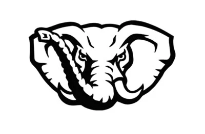 Alabama Big Al Roll Tide Crimson Tide SEC NCAA Vinyl Decal   *FREE Shipping* - Image 1 of 4