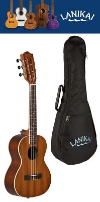 Lanikai Mahogany 5 String Low & High G Tenor Ukulele MA-5T Uke +GigBag | Dealer - Image 1 of 4