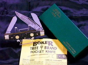 Boker Tree Brand Classic 6066 Limited Edition Pocket Knife W/Packaging & Papers - Picture 1 of 12