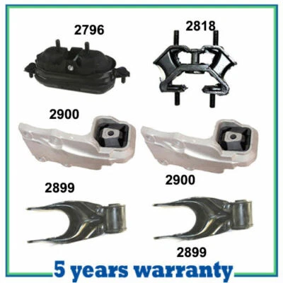 Juego de montaje de motor y transmisión M942 6 piezas para 97-04 Oldsmobile Silhouette 3,4 2x2 Foto 1 de 4