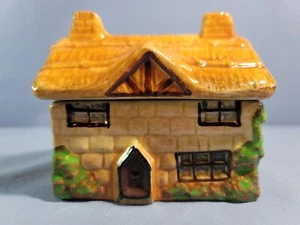 Beswick Pottery Butter Dish Cottage Pot VTG Hand Painted Jam Preserve Marmalade - Picture 1 of 8