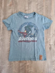 Wheat T-Shirt Marvel AVENGERS kurz Gr. 104 4 Y grau Hulk Thor Ironman Captain - Bild 1 von 3
