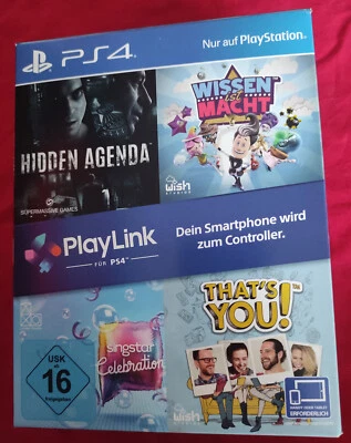 PlayLink PS4 Bundle Hidden Agenda Wissen Macht SingStar Celebration That's You! - Bild 1 von 4