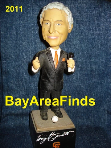 San Francisco Giants Tony Bennett Bobblehead 2011 SGA SF Bobble Cover