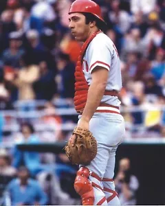 JOHNNY BENCH 8X10 PHOTO CINCINNATI REDS BASEBALL PICTURE COLOR MLB - Picture 1 of 1