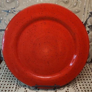 Lebendiger gesprenkelter Pfaltzgraff ""Nuance of Red"" Essteller - Bild 1 von 7