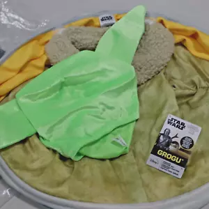Star Wars The Mandalorian Grogu Hover Pram Costume for Toddlers size 5 - NEW - Picture 1 of 7
