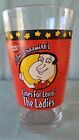 Family Guy Glen Quagmire's Lines for Lovin' The Ladies Beer Glass 2005 ICup