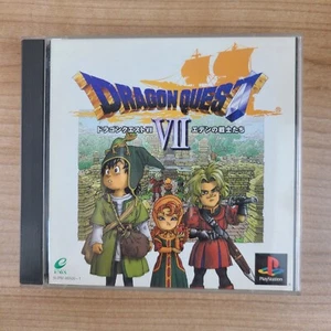 Sony Playstation PS1 Dragon Quest Ⅶ Untested - Picture 1 of 14