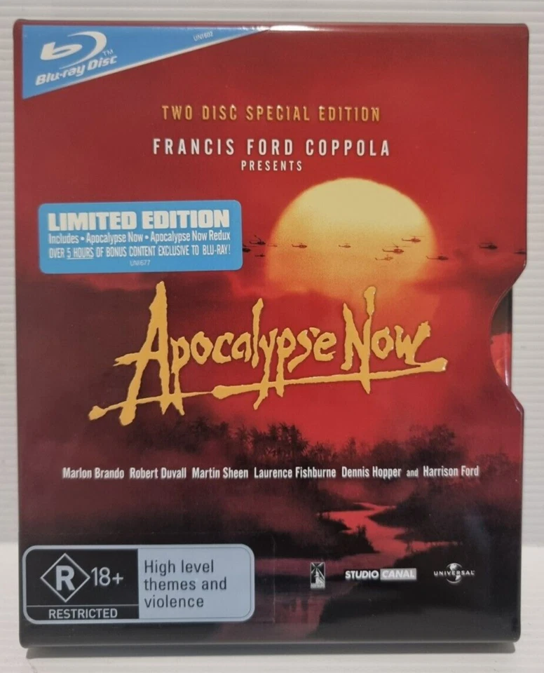 APOCALYPSE NOW Special Edition 2 disc Blu-Ray Steel Slipcase - Image 1 of 4