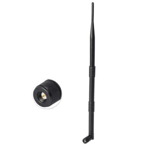 1.2 GHz 7dbi Omni GSM rubber Antenna Tilt and swivel SMA male connector ; 390mm - Picture 1 of 4