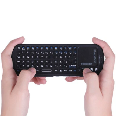iPazzPort Mini Bluetooth＆2.4GHz Wireless Keyboard with Touchpad Mouse Combo 19SM - Image 1 of 4