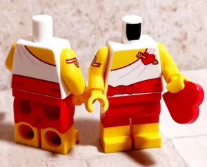 Neu LEGO Love Figur Toga Free rotes HERZ Gold Arm Armband ROTE SHORTS Rock - Bild 1 von 1