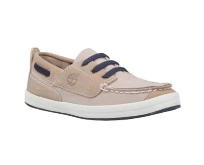 UNISEX TIMBERLAND YOUTH *CASCO BAY OXFORD SHOES* COLOR TAN SIZE YOUTH 2 M - Image 1 of 4