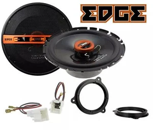Edge 6.5" 240W Coaxial Front Car Speakers & Fitting Kit Fits Dacia Dokker 2012 - Picture 1 of 1