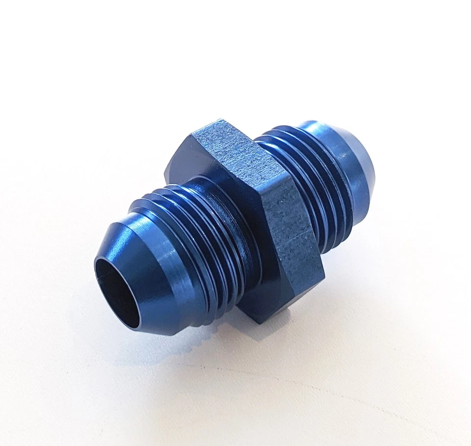 [G23] Goodridge Aeroquip 8AN -8JIC male to male hose adapter joiner AN815-08D - Image 1 of 1