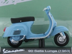 VESPA 90 Sella Lunga - 1963 - lightblue - Atlas 1:18 - Bild 1 von 6