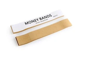 100Pack Money Bands Currency Bills Straps Cash Dollar Wrapping - Picture 1 of 4