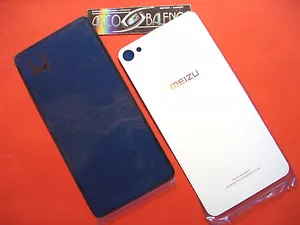 COVER POSTERIORE +BIADESIVO ORIGINALE per MEIZU U20 VETRO BATTERIA RETRO BIANCO - Imagen 1 de 1