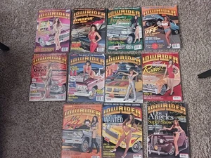 Lowrider Magazine 1996 Lot of 11 Issues (Missing September) ●Homie ●Cholo ●Cars - Bild 1 von 18