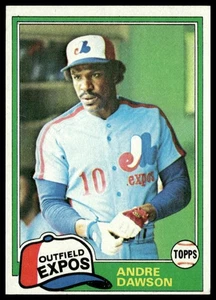 1981 Topps #125 Andre Dawson - Picture 1 of 2
