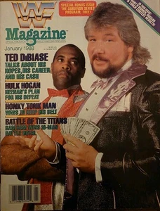 WWF Magazine January 1988 Ted DiBiase & Virgil          - Picture 1 of 17