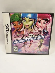 Monster High: Skultimate Roller Maze Used Nintendo DS 2012 | Complete In Box - Picture 1 of 6