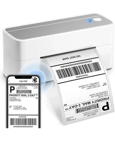 Logistics Label Printer 4x6 Bluetooth Thermal Label Printer W/ HUGE Value Bonus! - Picture 1 of 11