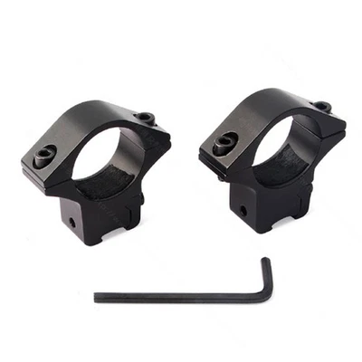 2Pcs Scope Rings Mount Set 1" 25.4mm Ring for 11mm Picatinny Rail Rifle Hunting - Image 1 of 4