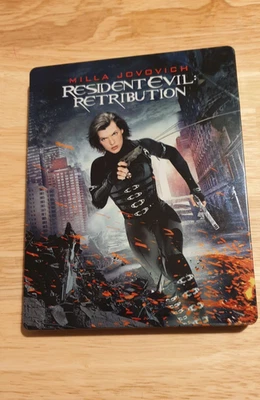 Resident Evil (5) Retribution -Blu-ray - Steelbook (2012) HMV EXCLUSIVE - Image 1 of 4