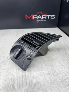92-99 BMW E36 M3 LEFT DRIVER AIR AC HEAT VENT GRILL W HEADLIGHT SWITCH - Bild 1 von 7