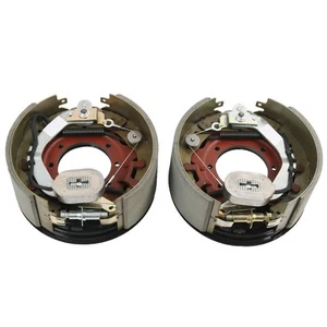 Par de montaje de freno de remolque eléctrico de 12-1/4" x 5" (12,25" X 5") para 12.000 lb... - Imagen 1 de 7