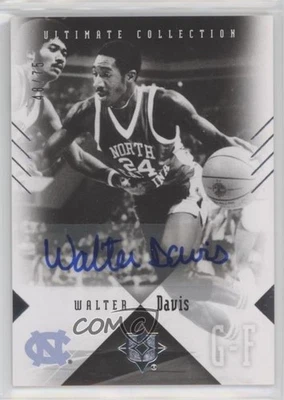 2010-11 Ultimate Collection Ultimate Auto /75 Walter Davis #33 Auto HOF - Image 1 of 2