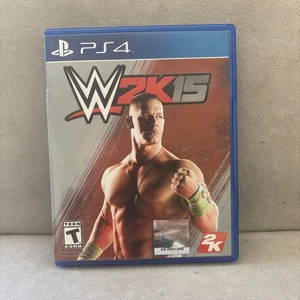 WWE 2K15 Sony PlayStation 4 CIB Completo con Manual John Cena Portada PS4 Probado - Imagen 1 de 3