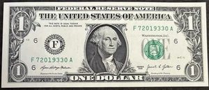 2021 Uncirculated Atlanta $1 Bill July 20th 1933 Birthday/Anniversary Note - Picture 1 of 2