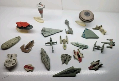 Micro Machines Star Wars Collectors Edition (Silver) 1993 Loose Lot 21 pcs - Image 1 of 4