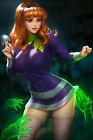 Scooby Doo Daphne Blake Anime Style Poster 24X36 inches