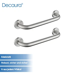 Decaura 2x Barra de Manija de Seguridad de Acero Inoxidable 300mm para Baño Montaje en Pared - Imagen 1 de 7